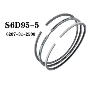 Hochwertiger S6595-5 kolben ring 6207-31-2500 6207312500