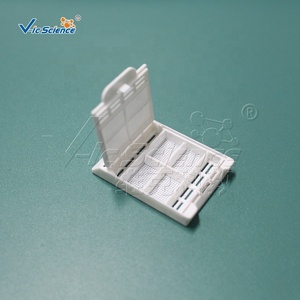 Caja <span class=keywords><strong>de</strong></span> Inmersión <span class=keywords><strong>Patológica</strong></span>, Caja Larga y Delgada con Orificios y Bisagras para Uso en <span class=keywords><strong>Laboratorio</strong></span> - Product Image 4