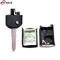 Coque de clé de voiture télécommandée à 4 boutons avec tête de clé rabattable pour M-azda CX5 CX7 CX9 RX8 M6 MX5