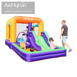 Airmyfun पीवीसी कस्टम बच्चों यार्ड आउटडोर थोक उछालभरी महल सुपर inflatables