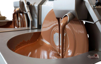 Machine de chauffage de trempe de chocolat de prix usine à vendre la machine de fonte de trempage de chocolat