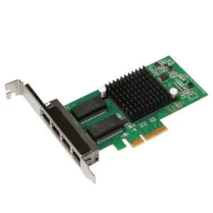 Intel I350_PCIe 4x Server 4Port Lan Card Gigabit Network Adapter Network Cards