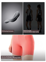Cuissard de cyclisme sur route pour femme, nouvelle collection TECH, longueur mi-cuisse, en tissu nylon respirant, avec interface élastique, pour adultes, OEM