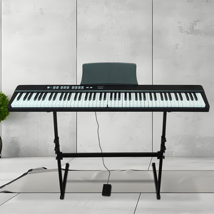 Đàn Piano Có Thể Gập Lại 88 Phím Tiêu Chuẩn Cảm Ứng Nhạy Cảm Bàn Phím Di Động Thông Minh Phiên Bản Gấp Đàn Piano Kỹ Thuật Số <span class=keywords><strong>Midi</strong></span> Bluetooth Yimo3001 - Product Image 5
