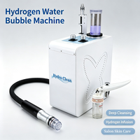 Appareil de beauté 2 en 1 pour eau hydrogénée à petites bulles, nettoyage en profondeur, minimisation des pores, peeling aquatique, pulvérisation d'eau oxygénée