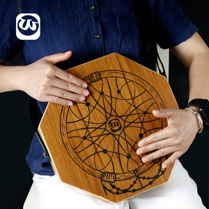Waltert Kahong W-01 - Bongó Octagonal Portátil de Madera de Teca con <span class=keywords><strong>Caja</strong></span> de Transporte - Product Image 3