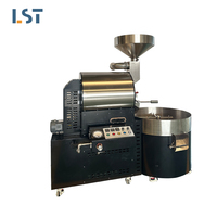 Torréfacteur à café commercial en acier inoxydable 30 kg entièrement automatique haute efficacité avec contrôle de température gaz/électrique pour usage domestique