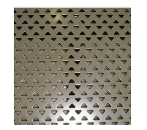 Tôle perforée en acier inoxydable pour support structurel mural extérieur, filtration, résistance à l'eau, anticorrosion, bâtiment - Product Image 1