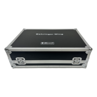 Boîtier de transport robuste pour console de mixage numérique DJ, fabriqué par OEM, empilable, avec couvercles antichoc supérieur et inférieur pour Wing