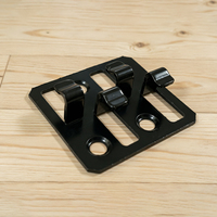 Clips de fixation dissimulés en acier inoxydable pour terrasses en WPC, attaches robustes pour terrasses composites, utilisation hôtelière, installation facile et connexion sécurisée