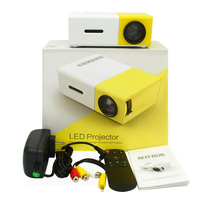 Mini projecteur mobile LED 2022 HD 1080P, projecteur domestique yg300