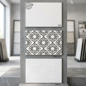 Azulejos de Pared de Cerámica Digitales, Diseño Simple, Blancos, Decorativos, 12x18 Pulgadas (30x45cm), Acabado Brillante, Impresos, 300x450mm, Resistentes al Agua para Exteriores - Product Image 5