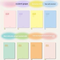 Agenda de poche 2026, planificateur hebdomadaire, mensuel et annuel, carnet A5 A6, couverture souple, journal d'enregistrement de la vie, carnet de notes, gestion du temps