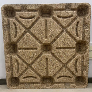 Palete de Madeira Reciclada Moldada de 48x40 e 45x45 Polegadas, Palete de Madeira Compactada - Product Image 2