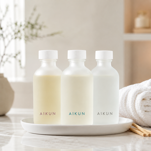 เทียนหอม AIKUN กลิ่นหอมติดทนนาน บรรจุในขวดแก้ว พร้อมก้านไม้หอม สำหรับบ้าน สำนักงาน ห้องนอน ขายส่งจำนวนมาก รับผลิตแบบ OEM - Product Image 2
