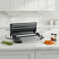 Mini Scelleuse Sous Vide Électrique Haute Qualité 80Kpa avec Fonction de Coupe et Rangement Intégré – Appareil de Conservation des Aliments pour Cuisine – Fabricant Chinois