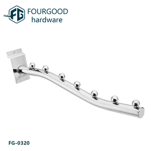 Fourgood Metal <strong>Display</strong> Slatwall <strong>Supermarket</strong> <strong>Hooks</strong> - Product Image 2