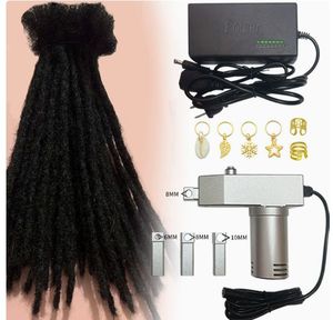 Machine à crocheter les dreadlocks automatique en acier inoxydable améliorée pour la fabrication rapide <span class=keywords><strong>de</strong></span> locs, idéale pour les salons, la maison et les extensions capillaires DIY - Product Image 2