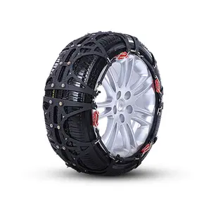 40 шт. зимние противоскользящие цепи для автомобиля снег грязь колесные шины утолщенные шины сухожилия