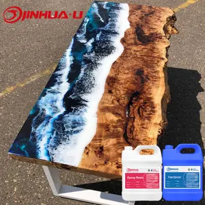 Crystal Clear Art Epoxy Resin for Epoxy Dinner Wood Tables Casting