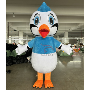 Disfraz de pájaro inflable hecho a medida, alquiler de disfraz de grúa inflable, disfraces de pájaro <span class=keywords><strong>Fénix</strong></span> para eventos, publicidad - Product Image 1