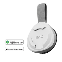 Réflecteur de vélo polyvalent anti-perte pour Apple AirTag avec navigation GPS et étui détachable pour pilulier et compatible iOS