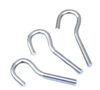 Boulons à œil ouvert en acier au carbone galvanisé, boulons de crochet pour lampe, pour utilisation électrique suspendue - Marque JINGCI, durable