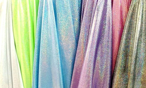 2025 gran oferta de nailon Spandex, tela metálica elástica de cuatro vías, traje de escenario súper transpirable bronceado dorado y ropa de nadador - Product Image 6