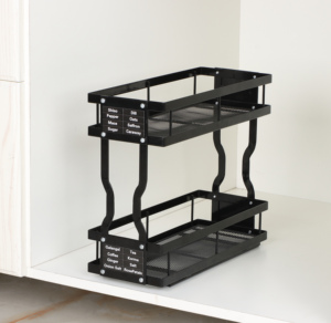 2 Tier Kitchen Cabinet <strong>Pullout</strong> Slide <strong>Drawer</strong> Under <strong>Sink</strong> Organizers and Storage Pull Out Sliding Storage Spice Organizer - Product Image 5