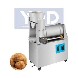 Automatische Mini Protein Date Ball Kokosnuss Sesam Ball Beschichtung Herstellung Verkrustung maschine