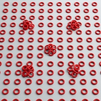Maßgefertigte Gummi-O-Ring-Dichtung NBR FKM EPDM Silikon FFKM Hochtemperatur-Ölbeständige Industriedichtung