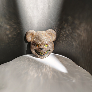 Großhandel Bärenkopf Diamant maske Mode <span class=keywords><strong>Ball</strong></span> Party Maske Cosplay Halloween Weihnachts maske Kinderspiel maske - Product Image 4