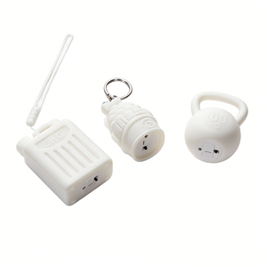 Custom Silicone Keychain Promotional Gifts Bag Charm Silicone Light Key Ring Silicone Decoration for School Bag Handbag