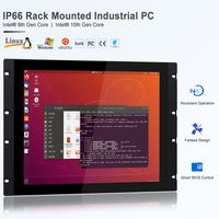 10th Gen 1,6 GHz TDP 25W TPM 2,0 BIOS Adjust RS 232 422 485 Com Ports Computadora industrial PC
