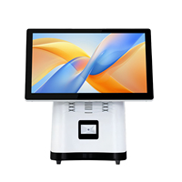Système de point de vente (PDV) en promotion pour magasin de détail, terminal PDV 15,6 pouces, caisse enregistreuse tactile avec imprimante