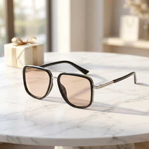 Lunettes de soleil tendance RTS avec protection UV400, monture métallique pleine, verres PC, légères (33g), pour usage extérieur, hommes et femmes, 2026 - Product Image 4