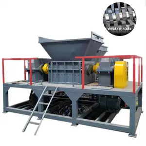 High Quality Used Metal Scrap Shredder Machine Plastic Crusher 1-Year Warranty Core Components Can Shred PET PP PVC Pe PS PC