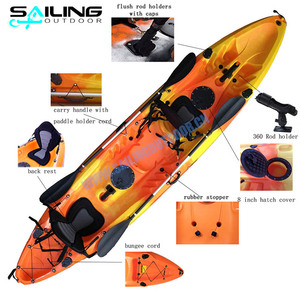 Haute Qualité Trois Personne Sport Canoë <span class=keywords><strong>Kayak</strong></span> pour la Pêche Du Fournisseur Chinois - Product Image 5