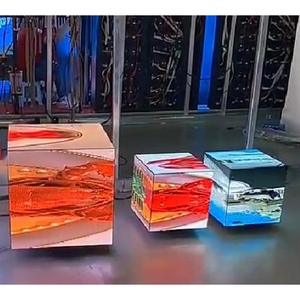 Kích thước tùy chỉnh đầy đủ màu sắc 4k trong nhà ứng dụng ngoài trời/Wifi kiểm soát ma thuật Cube Màn hình LED 4 mặt hiển thị cho tự phục vụ kinh doanh - Product Image 5