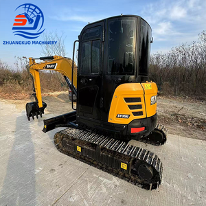 Prix d'usine Pelle Sany hydraulique utilisée Pelle Sany SY35U la plus populaire pelle sur chenilles Sany SY35U d'occasion à vendre - Product Image 3