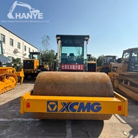 Rullo Compattatore Usato XS123J in Buone Condizioni, Rullo Vibrante Monotamburo con Motore Diesel Cummins, Pompa ad Alte Prestazioni, Direttamente dalla Fabbrica