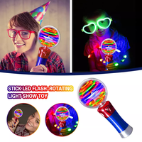Baguette Magique Lumineuse LED Personnalisée à Motifs Patriotiques pour Fêtes, Célébrations, Événements, Festivals, Cadeaux et Articles Promotionnels