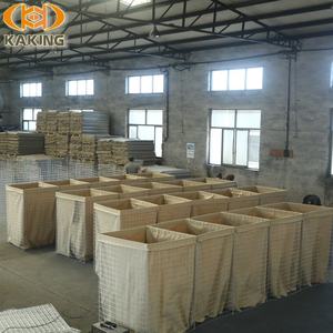 Hebei fabrika sel savunma Bastion kum torbası Gabion savunma bariyeri acil istinat duvar bariyerleri kum duvar Bastions - Product Image 2