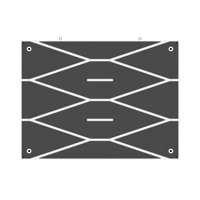 Pantalla LED P2 de 320x240 mm, Pantalla LED Interior, Pantalla Grande, Panel de Video Wall LED Interior