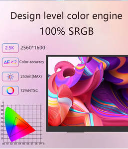 Monitor portátil con interfaz tipo C de 60Hz, monitor para portátil, monitor para portátil de juegos de 14 pulgadas - Product Image 6