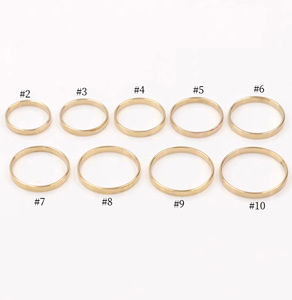 <span class=keywords><strong>Kumo</strong></span> 2025ใหม่สำหรับผู้หญิง14K ทองเต็ม3.5มม. แหวนข้อนิ้วแบนเสื่อมเสียสำหรับเครื่องประดับผู้หญิงของขวัญปาร์ตี้ - Product Image 5