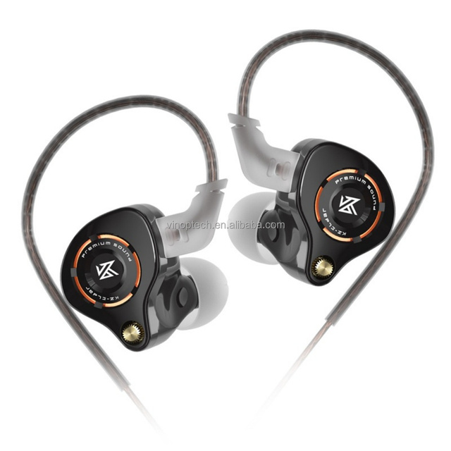 KZ Eldar Bass Earphone Single Dynamic Driver Stereo Headphones Metal Plastic Shell Wired Music Monitor for Phone PC