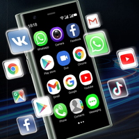 Smartphone S23 Pro Mini 3G débloqué, écran 3.0'', Android 8.1, Quad Core, double SIM, WiFi, GPS, déverrouillage facial, téléphone portable de poche