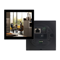 Panel de Control Táctil Sunworld YC-SM41P de 4 Pulgadas WiFi Zigbee Tuya para Interruptores de Pared de Hogar Inteligente Compatible con Sistemas Loxone