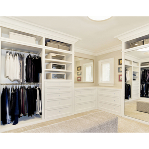 <span class=keywords><strong>Armario</strong></span> de Madera Moderno en Forma de L, Diseños de Armarios Empotrados, <span class=keywords><strong>Armario</strong></span> de <span class=keywords><strong>Esquina</strong></span> Blanco Personalizado para Dormitorio con Espejo - Product Image 2